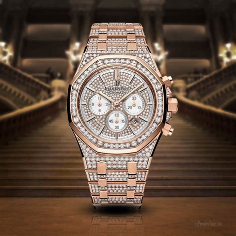 ap diamond watches|diamond watches on chronograph.